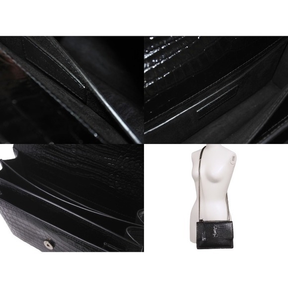 Prada Handbag Hobo Chignon Black Silver - Picture 10 of 10